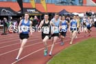 Mens under-17s 800 metres, North Eastern Track and Field Champs, Gateshead Stadium. Photo: David T. Hewitson/Sports for All Pics